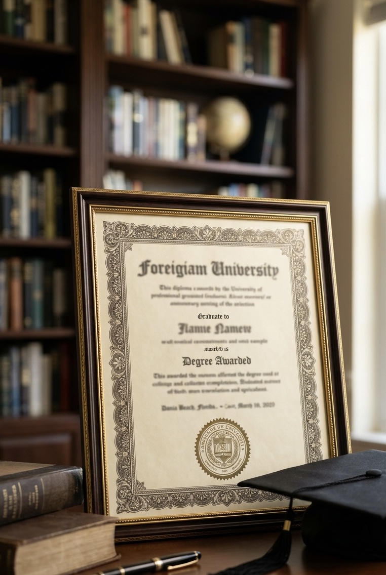 West Palm Beach certified diploma translation accepted by Florida universities, employers, and USCIS